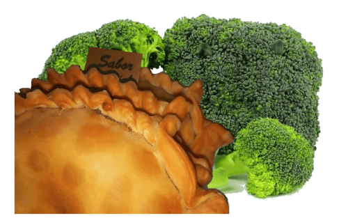 Nuevas empanadas vegetarianas es la empanada de brócoli.