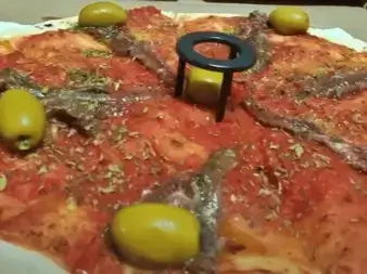pizza con anchoa
